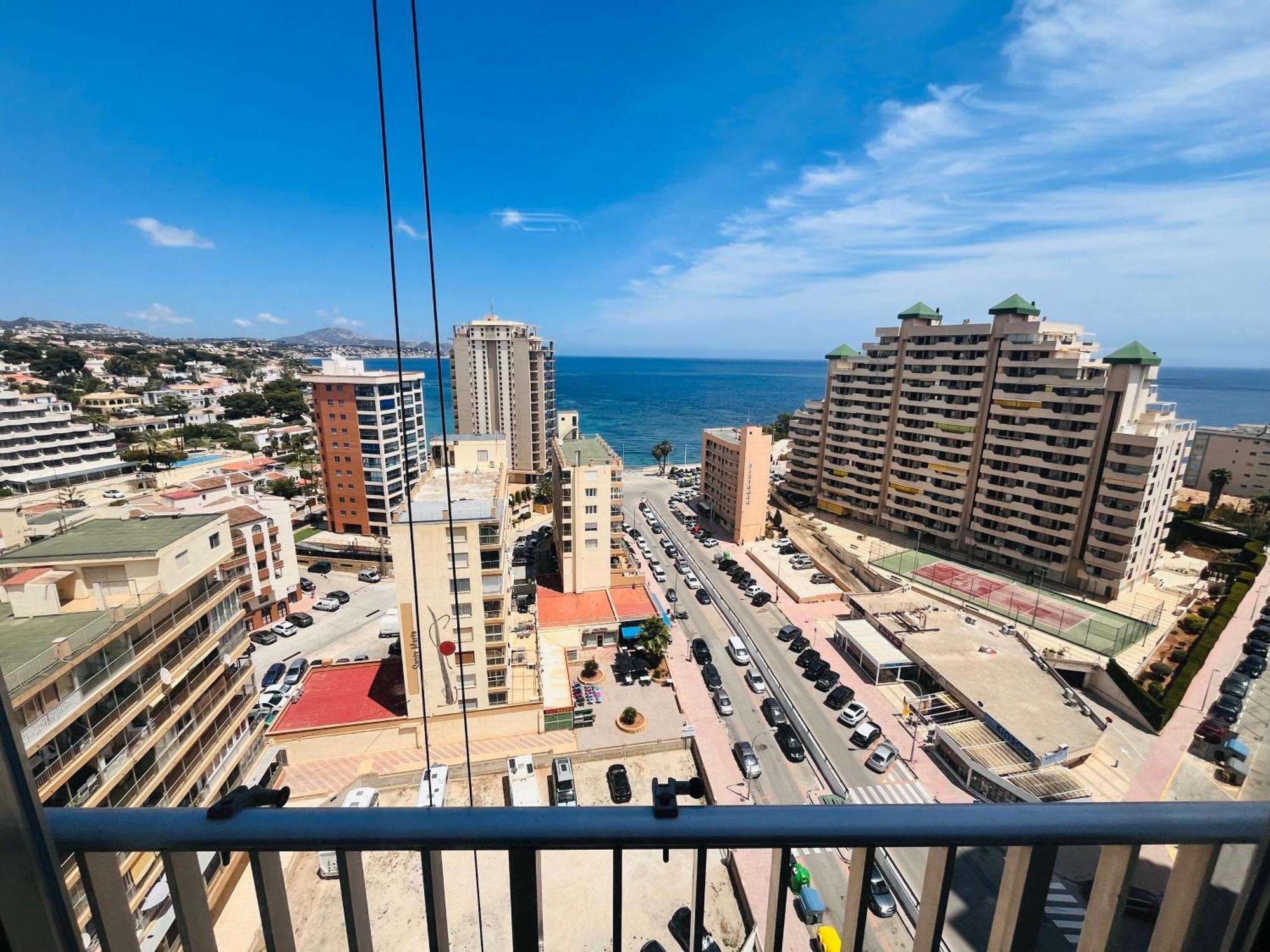 Con Vistas Al Mar Impresionantes A 5 Min De La Playa Aire Wifi Parking Comunitario Appartement Calp